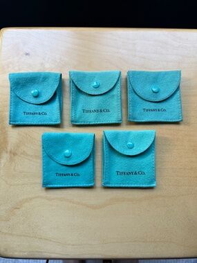 Tiffany & Co. Jewelry Pouch, Dust Bag, Authentic, Small.